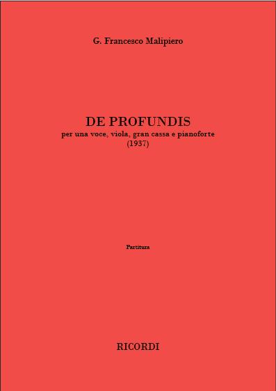 De Profundis